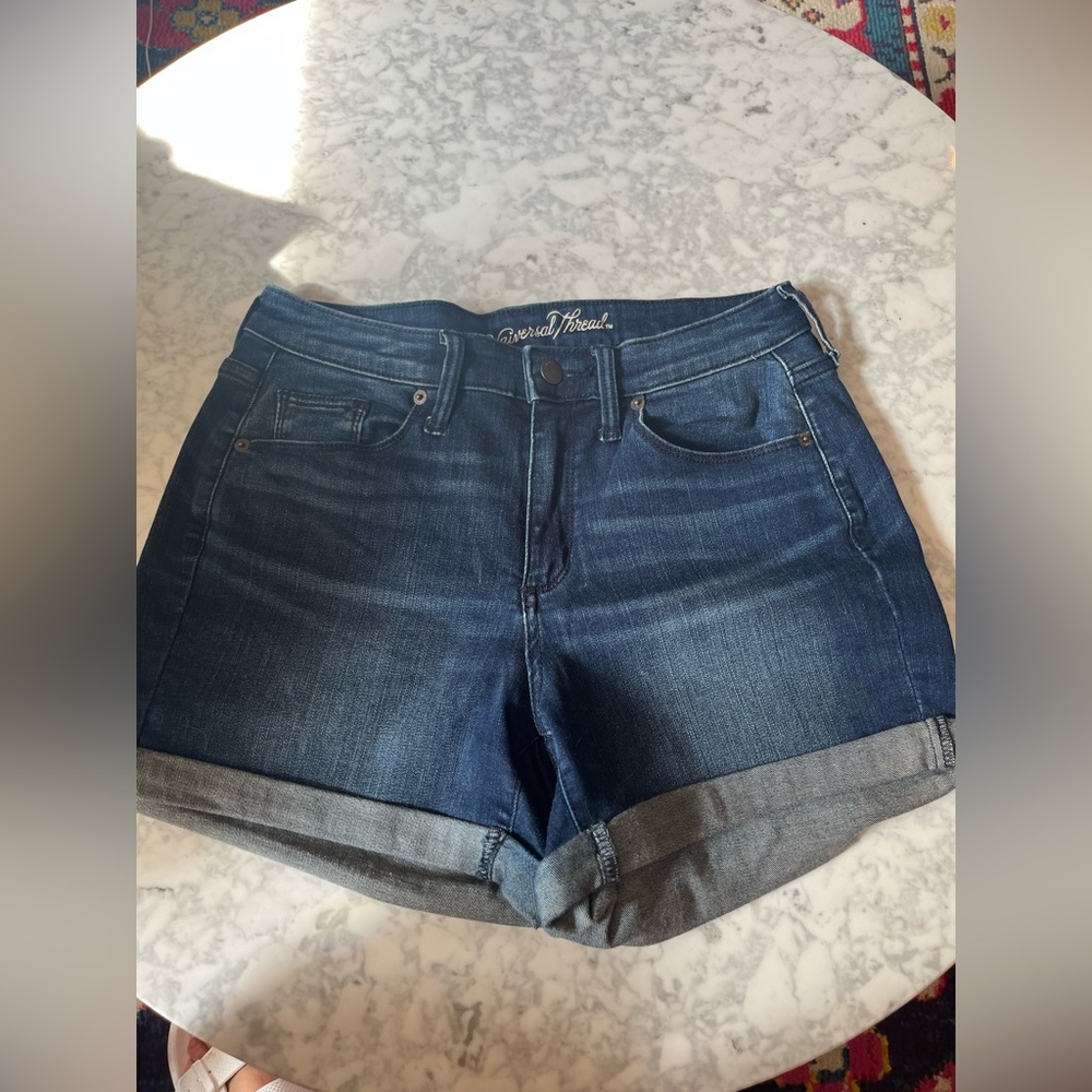 Target 🎯 Universal Thread Stretchy Denim High Waisted Shorts